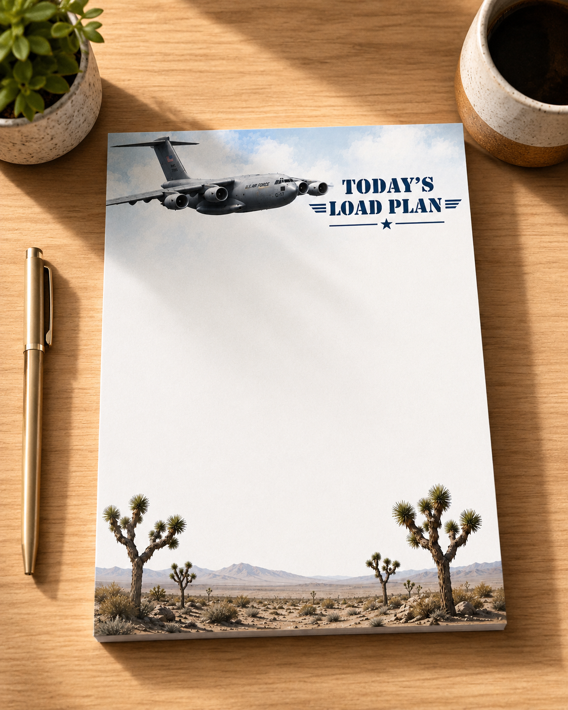 C-17 Aircraft Notepad