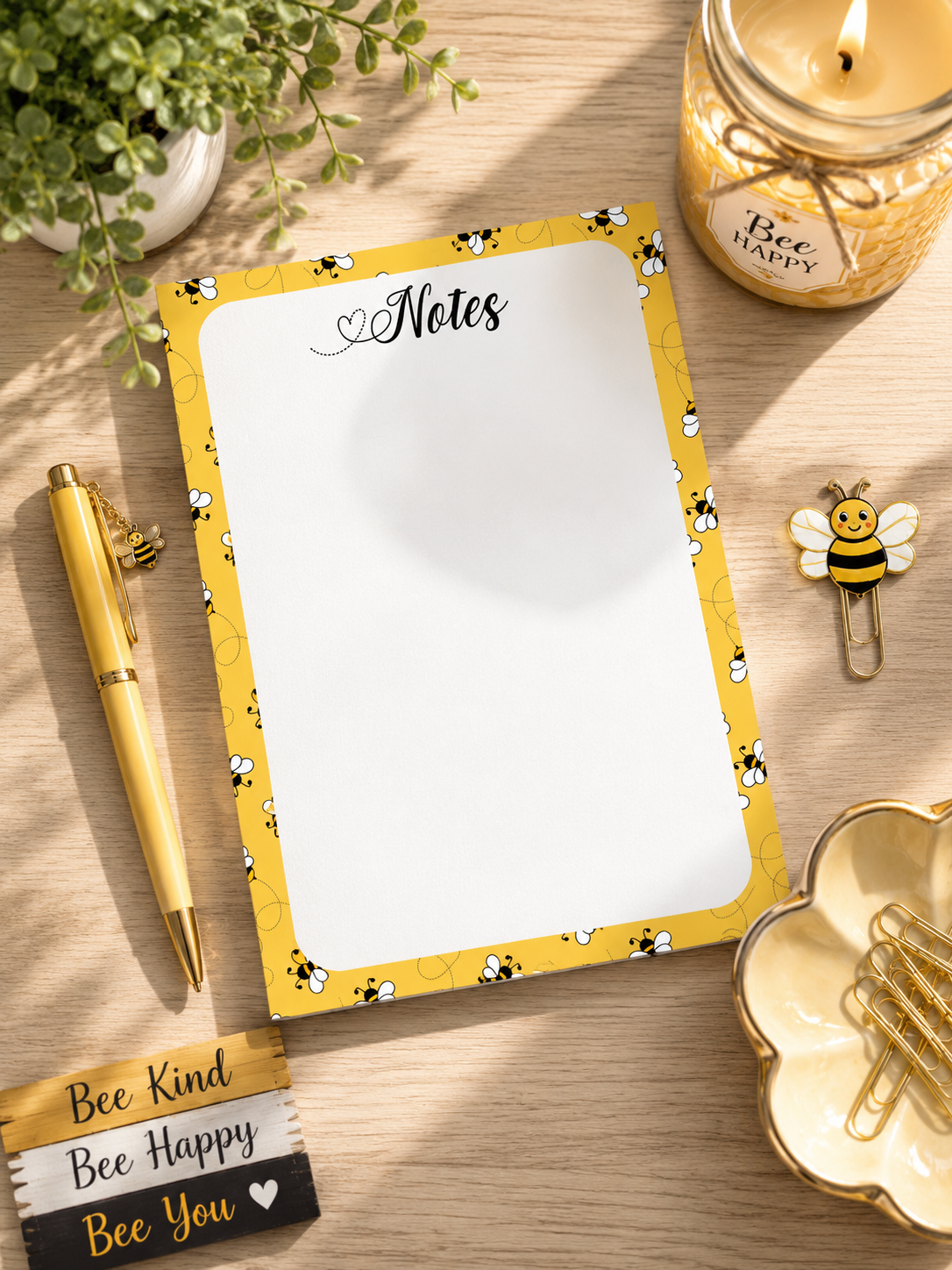 Buzzing Bee Notepad