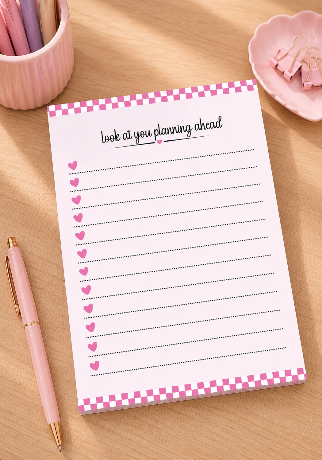 Motivational Heart To-Do list
