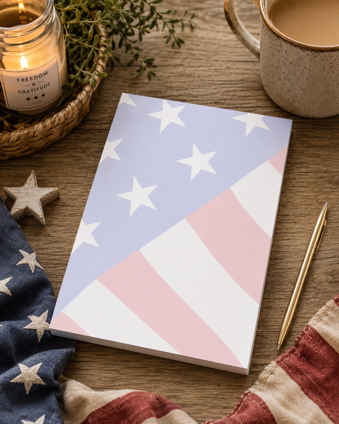 Patriotic Notepad